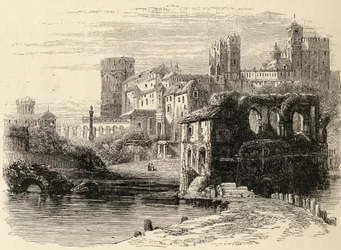 Gefängnis der Inquisition, Cordoba, Spanien, aus 